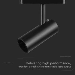 corp led magnetic 11w 4000k - negru