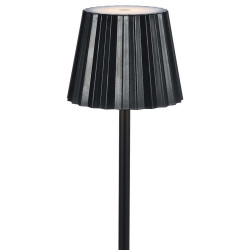 lampa led 1.5w 3in1 cu acumulator - negru