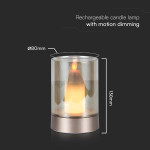 lampa led model lumanare 3000k - auriu