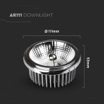 spot led ar111 20w 4000k