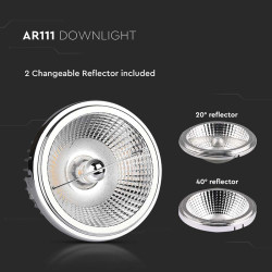 spot led ar111 20w 4000k