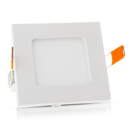 panou led patrat incorporabil 6w 6400k alb rece