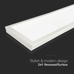 panou led aplicabil 40w 120 x 30cm 4000k alb neutru cip samsung