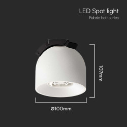 corp led magnetic tracklight 12w 3000k - alb