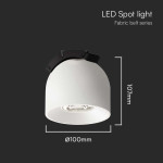 corp led magnetic tracklight 12w 3000k - alb corp led magnetic tracklight 12w 3000k - alb