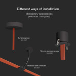corp led magnetic tracklight 12w 3000k - alb corp led magnetic tracklight 12w 3000k - alb