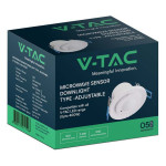 senzor de miscare 300w 360gr ip20 - alb senzor de miscare 300w 360gr ip20 - alb