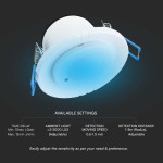 senzor de miscare 300w 360gr ip20 - alb senzor de miscare 300w 360gr ip20 - alb