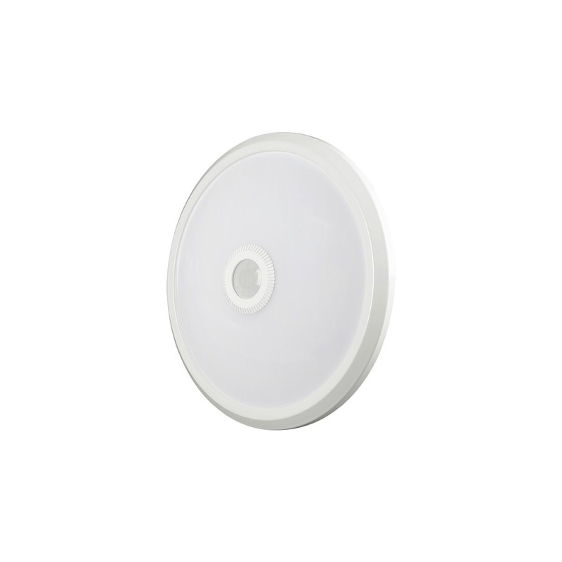 plafoniera led 12w ip20 senzor de miscare 3in1 - alb plafoniera led 12w ip20 senzor de miscare 3in1 - alb