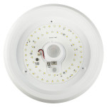 plafoniera led 12w ip20 senzor de miscare 3in1 - alb plafoniera led 12w ip20 senzor de miscare 3in1 - alb