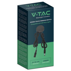 senzor smart touch dimabil pentru banda led - negru