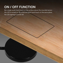 senzor smart touch dimabil pentru banda led - negru