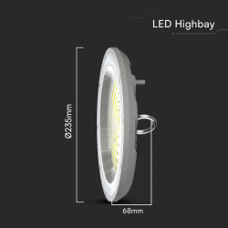 corp iluminat led industrial 100w 3in1 ip65 - gri