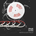 banda led cob 12.5w/m 220-240v ip65 4000k rola 10m banda led cob 12.5w/m 220-240v ip65 4000k rola 10m