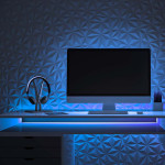 banda led smd2835 10.5w/m 220-240v ip65 albastru rola 10m