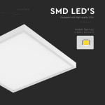 panou led 36w 2in1 60cm x 60cm 4000lm 6500k alb rece