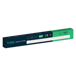 corp iluminat led 20w 60cm 120lm/w 6500k alb rece