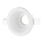 corp spot gu10 din gips - alb corp spot gu10 din gips - alb