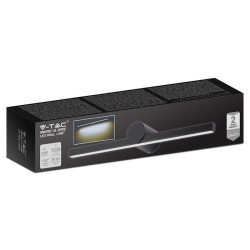 corp iluminat led montaj deasupra oglinzii 10w 4000k - negru