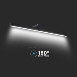 corp iluminat led montaj deasupra oglinzii 10w 4000k - negru