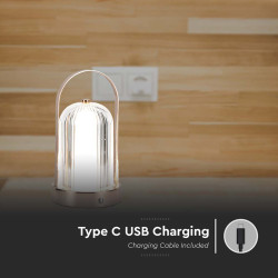 lampa birou 3in1 cu acumulator 1800mah - antique bronze