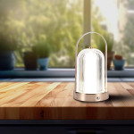 lampa birou 3in1 cu acumulator 1800mah - antique bronze