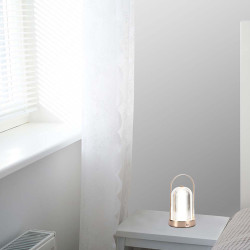lampa birou 3in1 cu acumulator 1800mah - antique bronze