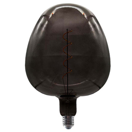 bec filament led 4w e27 sticla neagra