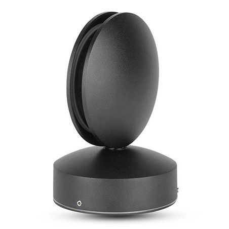 corp iluminat led 7w ip65 3000k - negru