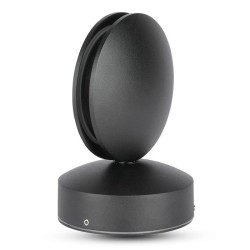 corp iluminat led 7w ip65 3000k - negru