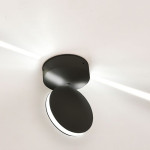 corp iluminat led 7w ip65 3000k - negru