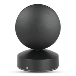 corp iluminat led 7w ip65 3000k - negru