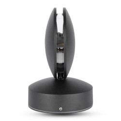 corp iluminat led 7w ip65 3000k - negru