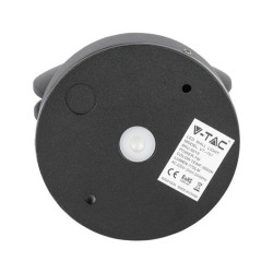 corp iluminat led 7w ip65 3000k - negru