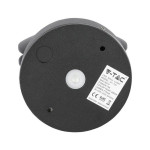 corp iluminat led 7w ip65 3000k - negru