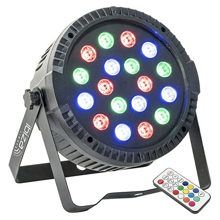 par led rgb 18x1w led-uri