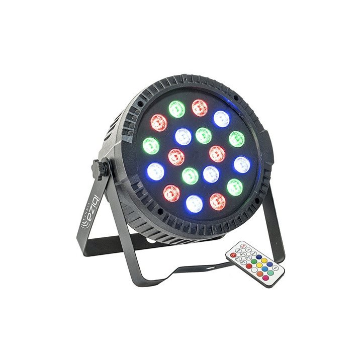 par led rgb 18x1w led-uri
