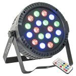 par led rgb 18x1w led-uri