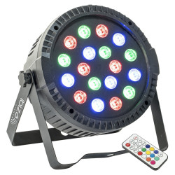 par led rgb 18x1w led-uri