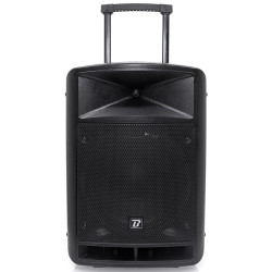 boxa portabila 12''/30cm + tweeter 250w bt/usb/fm/sd + 2mic vhf