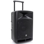 boxa portabila 12''/30cm + tweeter 250w bt/usb/fm/sd + 2mic vhf