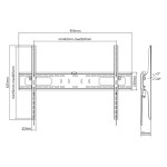 suport universal led tv 60 inch-100 inch kruger&matz