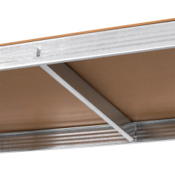 raft metalic 5 polite mdf 205x120x45 750kg rebel