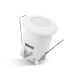 senzor de miscare incorporat - 360° - max 6 m - max 800 w - ip20 - alb