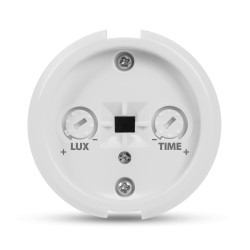 senzor de miscare incorporat - 360° - max 6 m - max 800 w - ip20 - alb