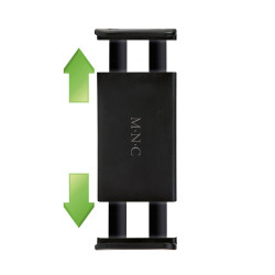 suport universal tableta pentru tetiera - 18 x 7 x 12 cm - negru