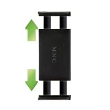 suport universal tableta pentru tetiera - 18 x 7 x 12 cm - negru