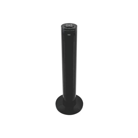ventilator turn 81cm, 45w, telecomanda, negru, well glacial