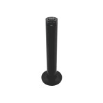 ventilator turn 81cm, 45w, telecomanda, negru, well glacial