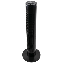 ventilator turn 81cm, 45w, telecomanda, negru, well glacial